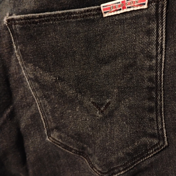 Hudson sz 26 faded black jeans - Picture 4 of 6